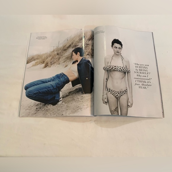 Harper’s Bazaar Emma Corrin “Is Writing Their Own” Issue June/July 2024 Magazine - Picture 5 of 7